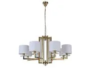 Подвесная люстра Newport 35408+1/C champagne gold без абажуров