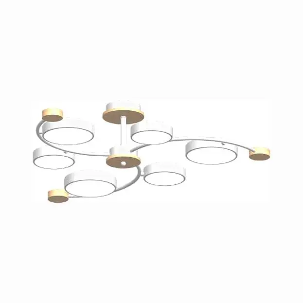Потолочный cветильник LED4U L3207-840 WH Потолочный cветильник LED4U L3207-840 WH