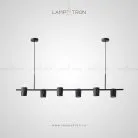 Реечный, рядный светильник EVENT LONG 6 плафонов Lampatron 3810-9519