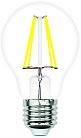 Лампочка светодиодная филаментная Volpe LED-A60-6W/3000K/E27/CL/SLF LED-A60-SLF