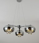 Подвесной светильник Lumina Deco LDP 8066-3-200 CHR Tosso