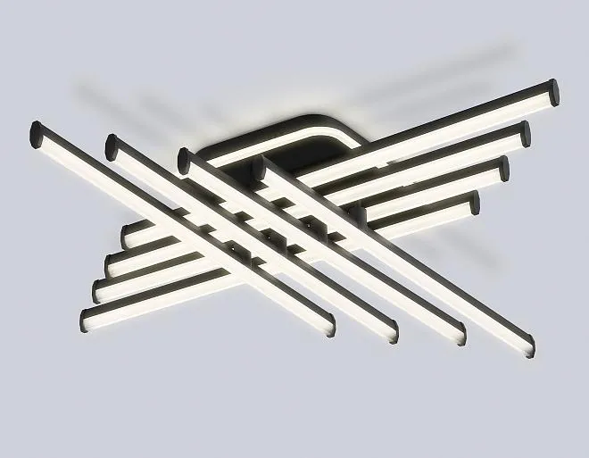 Потолочная люстра 130W 3000K-6400K 810*810*130 (ПДУ ИК) Ambrella light FL6262 COMFORT