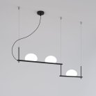 Подвесной светильник Eurosvet 70145/3 черный Stair a061370