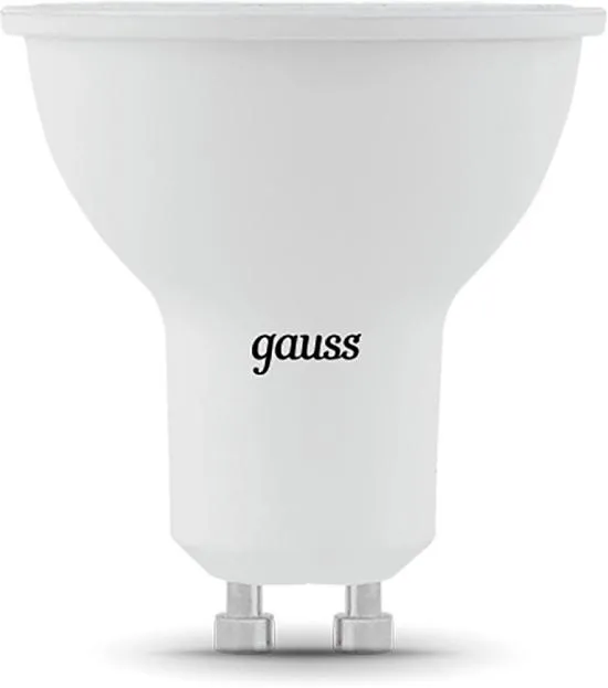 Лампа светодиодная Gauss 101506109 GU10 9W 3000K матовая Elementary Cофит LED Лампа светодиодная Gauss 101506109 GU10 9W 3000K матовая Elementary Cофит LED