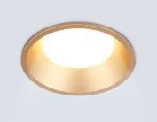 Встраиваемый светильник Ambrella light TN51815 GD золото GX53 max 15W D105*36