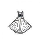 Подвесной светильник Ideal Lux 167497 AMPOLLA-4 SP1 NERO
