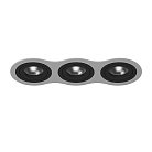 Встраиваемый светильник Lightstar i639070707 INTERO 16 Triple ROUND