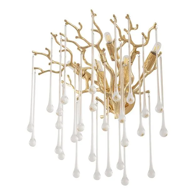 Бра в виде веточек Arte Milano 230122.460.5.E14.I GD