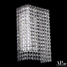 Бра светодиодные хрустальные APL LED SH500.B1.16-27.A.Ni.4000 Sicilia