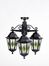 Потолочный светильник уличный Oasis Light 79870lgA/3 Bl PETERSBURG lead GLASS
