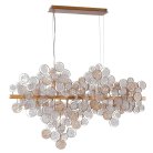Светильник подвесной Crystal Lux DESEO SP12 L1000 GOLD 1560/212