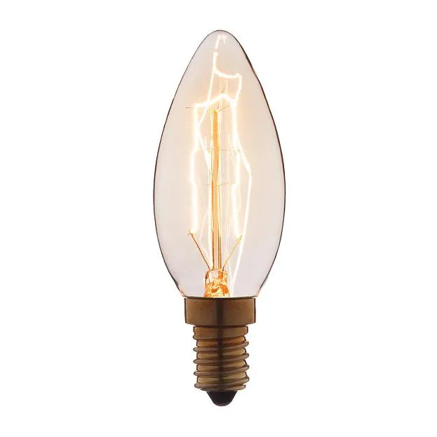 Лампа накаливания Loft IT 3525 E14 25W прозрачная Edison Bulb
