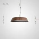 Подвесной светильник BENONI Размер S. Темное Дерево Lampatron 7412-20492