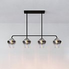 Реечный, рядный светильник CLOVE B Black Grey ImperiumLoft 240001-23 clove-b01