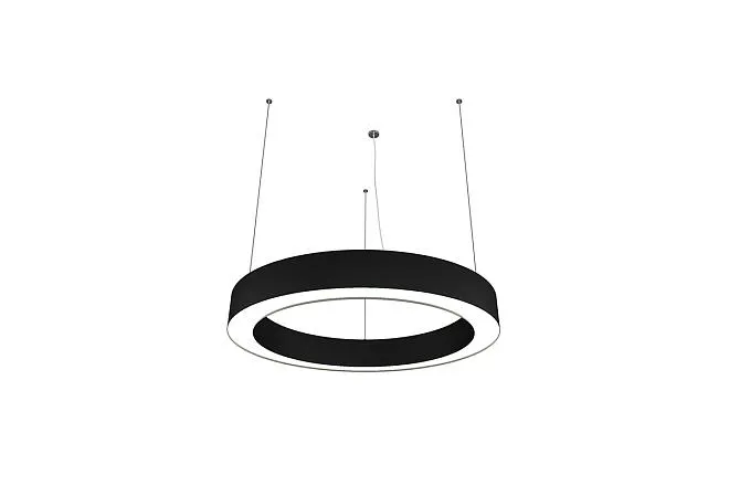 Подвесной светодиодный светильник 54Вт 4000К Donolux dl600s54nw black Aura Подвесной светодиодный светильник 54Вт 4000К Donolux dl600s54nw black Aura