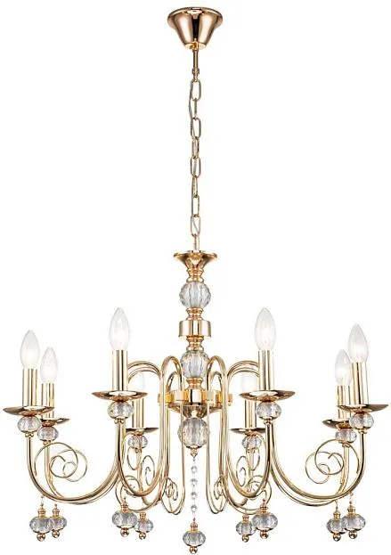 Подвесная люстра Escada 678/8PL Gold Shine Подвесная люстра Escada 678/8PL Gold Shine