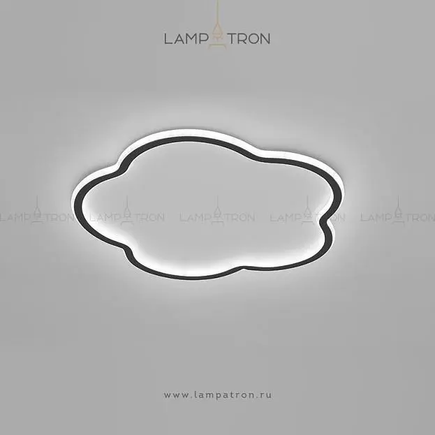 Потолочный светильник IMBOR Размер S. Цвет Черный. Трехцветный свет Lampatron 4171-10376 Потолочный светильник IMBOR Размер S. Цвет Черный. Трехцветный свет Lampatron 4171-10376