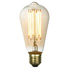 Лампа светодиодная Lussole GF-L-764 Е27 6W 2700K янтарная EDISSON