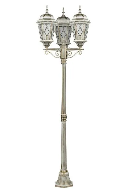 Наземный фонарь Oasis Light 91408MB Gw ромб ASTORIA 2M