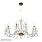 Подвесная люстра iLamp P9372-10 GD King