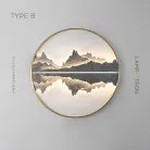 Бра DAWN B Тип B. Размер M. Цвет Латунь Lampatron 7730-21676