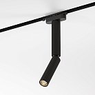 Трековый светодиодный светильник чёрный 6W 4000K однофазный Elektrostandard 85112/01 Pika a065276