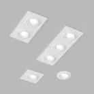 Встраиваемый поворотный светодиодный светильник Ledron LH07SB-R SQ2 White 3000K TRIAC