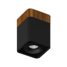Накладной светодиодный светильник Ledron TUBING Wooden 30 Black TRIAC