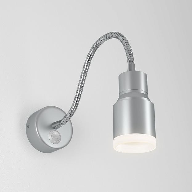 Настенный светильник Eurosvet Molly LED серебро (MRL 1015) a043984