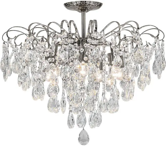 Потолочная люстра Escada 1113/7PL Chrome Crown