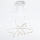 LED Люстра подвесная с пультом Белая Citilux CL719650 Дуэт