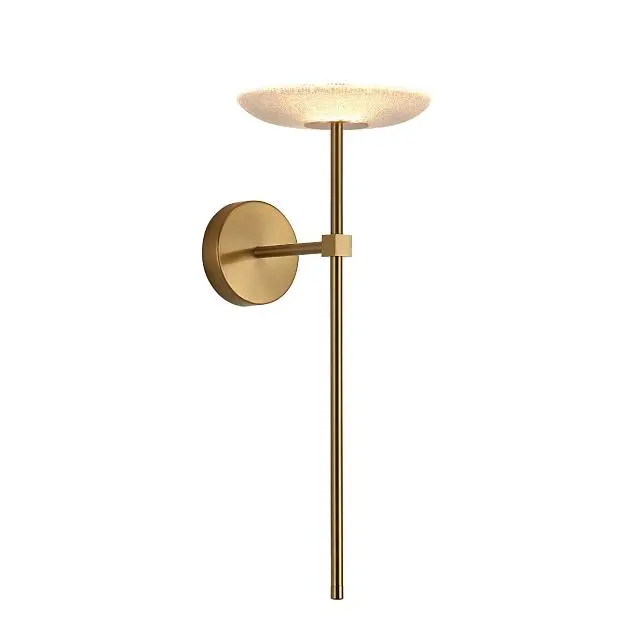 Настенный светильник Delight Collection OB2415-1C gold/clear Wall lamp