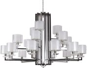 Люстра NEWPORT 4412+6+3/C black glossy