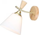 Бра Imex MD.6132-1-W-GD+WOOD