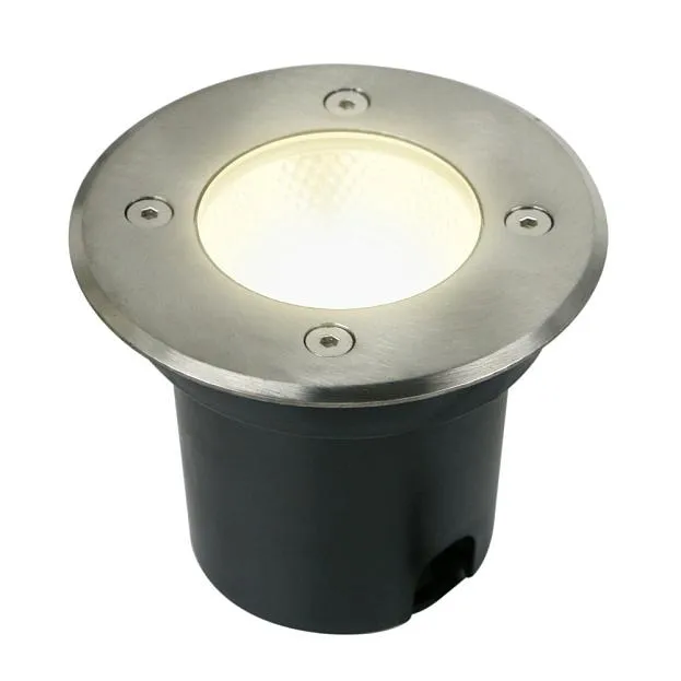 Встраиваемый светильник уличный тротуарный Uniel ULU-B14A-6W/2700K IP67 GREY