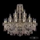 Люстра хрустальная Bohemia 1403/16+8+4/300 G M801