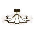 Светильник потолочный, E14, 8x40W Velante 269-307-08 Современный стиль