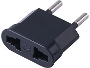 Переходник сетевой STEKKER 32858 ADP6-03-20 Tefal б/з 250V, 6A полипропилен, черный