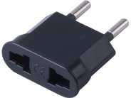 Переходник сетевой STEKKER 32858 ADP6-03-20 Tefal б/з 250V, 6A полипропилен, черный