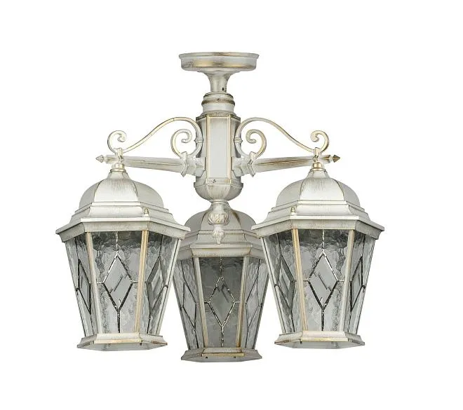 Потолочный светильник уличный Oasis Light 91470MA/3 Gw ромб ASTORIA 2M