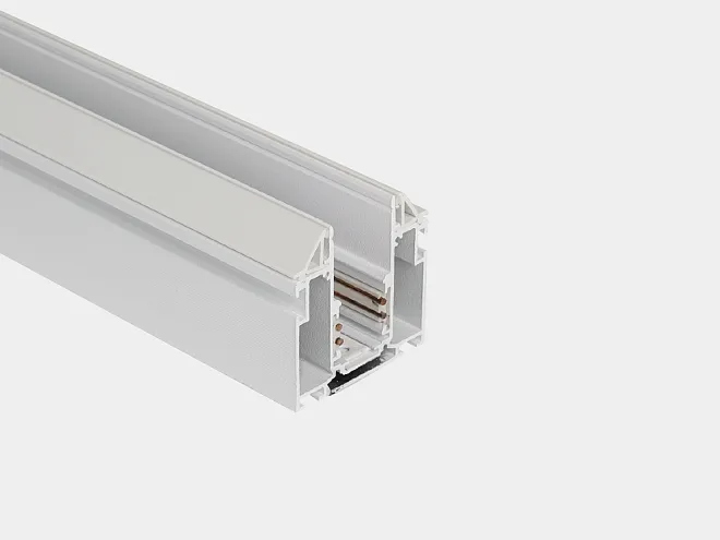 Шинопровод шинопровод встраиваемый в натяжной потолок, 48В, белый, 2,5м SWG SY-LINK-IZI-2.5-WH
