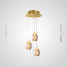 Готовая комбинация светильников LENITA MORE 3 лампы. Цвет Золото Lampatron lenita-more-3-gold 3735-9261