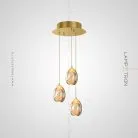 Готовая комбинация светильников LENITA MORE 3 лампы. Цвет Золото Lampatron lenita-more-3-gold 3735-9261