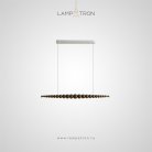 Реечный, рядный светильник BROLLE Размер L. Темное дерево Lampatron 8351-24391