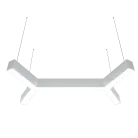 Подвесной светодиодный светильник 57.6Вт 3000K Donolux dl18516s021w57 Solu