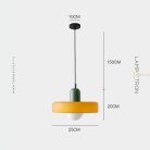Подвесной светильник COLLAR Желтый + Зеленый Lampatron 8192-22427