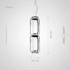 Подвесной светильник QUENTIN Тип A. Размер M Lampatron 8357-22838