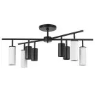 Потолочная люстра Lightstar LR728374864 RULLO ЧЕРНЫЙ/БЕЛЫЙ