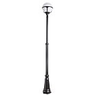 Садово-парковый светильник Arte Lamp A1497PA-1BK Monaco