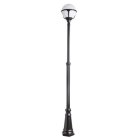 Садово-парковый светильник Arte Lamp A1497PA-1BK Monaco